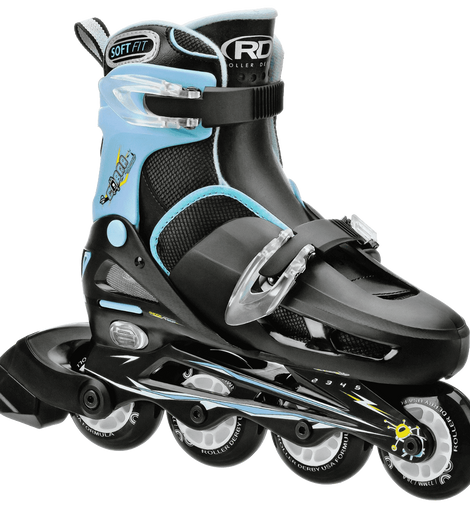 Roller Derby Boy's Cobra Adjustable Inline Skate