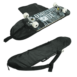 Senmi 7 Plies Maple Double Kick Concave Deck Cool alphabet Grip Tape Skateboard for Primary Intermediate + Free Skateboard Bag
